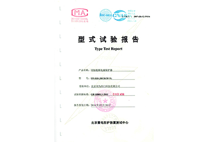 TPS D20(385/20/3P+N)型式試驗(yàn)報(bào)告