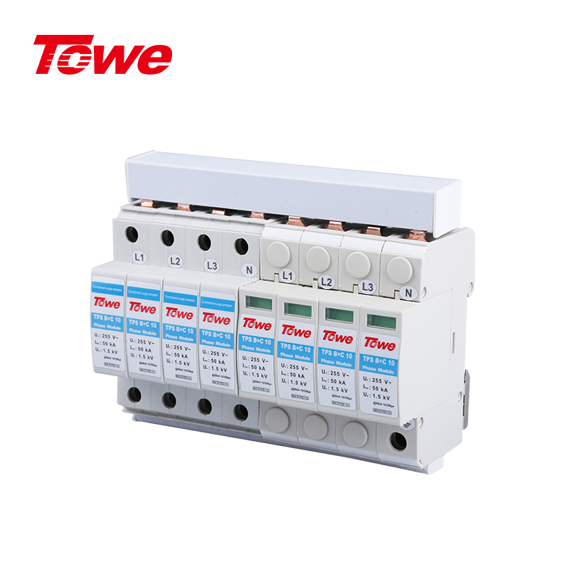 TPS B+C復合型電源電涌保護器 TPS B+C 4P/TPS B+C 3P+N/TPS B+C 3P/TPS B+C 2P