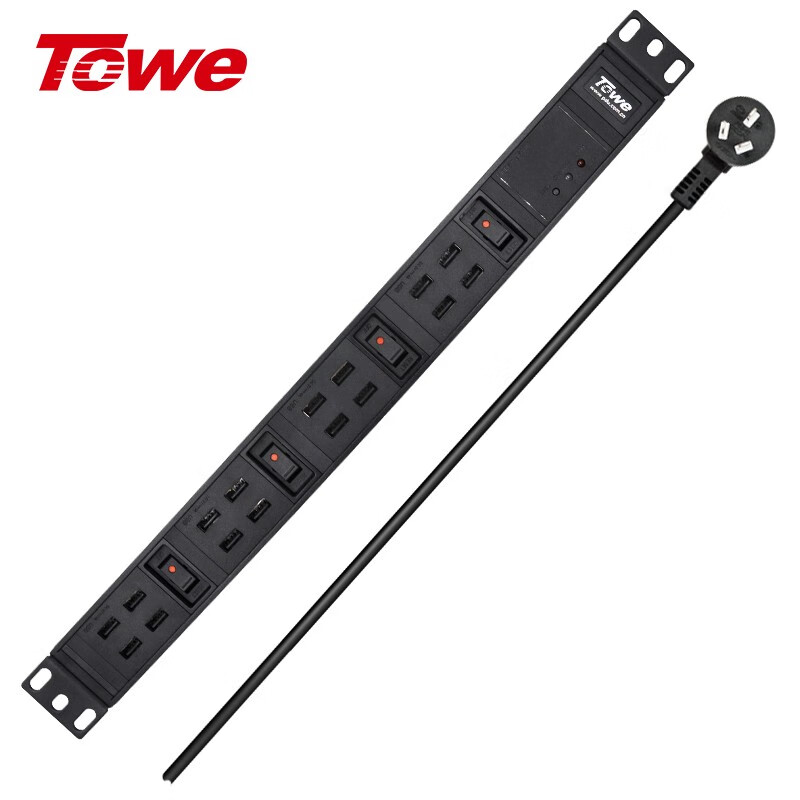 TOWE同為工業級16口 多口多路USB智能插座USB充電器 PDU電源機柜插座插排 EN10/USB16SK4