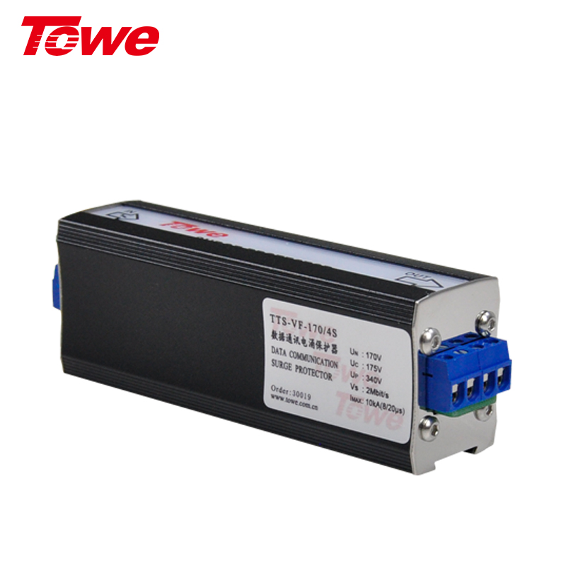 卡接式通訊線路電涌保護器 TTS-VF-06/4S、TTS-VF-12/4S、TTS-VF-24/4S、TTS-VF-48/4S、TTS-VF-90/4S、TTS-VF-170/4S