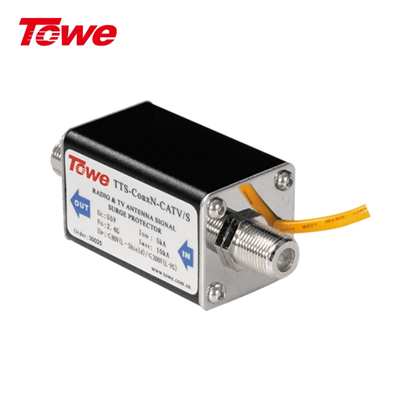Coax視頻通信與電視通訊系統電涌保護器 TTS-CoaxB-TV/S、TTS-CoaxB-TV/16S、TTS-CoaxN-CATV/S