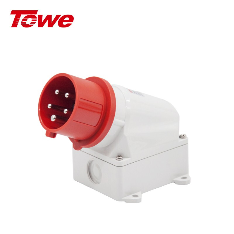 IP44防濺防潑16A工業插頭插座IPS-S516S/IPS-P516S