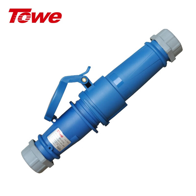 IP44防濺防潑16A工業連接器 2P+E三芯 IPS-PS316