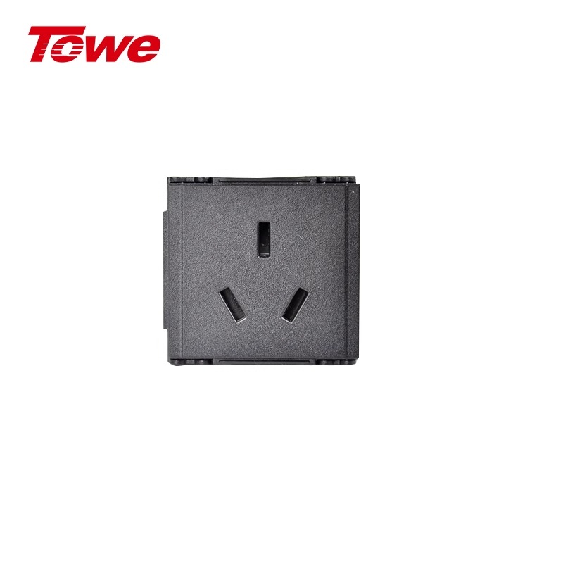 國標(biāo)美標(biāo)歐標(biāo)IEC工業(yè)10a16a電源插座模塊